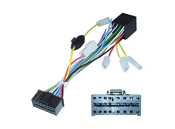 ISO-ledningsnett - Sony 16pin CDX 2500, CDX 2500R, CDX 3000-02 